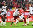 Kader Keita, Alex Pașcanu, Mamoudou Karamoko și Tobias Christensen, în Dinamo - Rapid, 0-2 (19 octombrie 2025). Foto: Ionuț Iordache&Cristi Preda (GSP)
