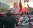 Galeria celor de la Rapid a pornit în Corteo spre Arena Națională