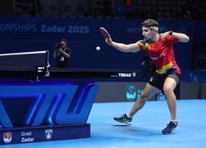 România – Franța, finala Campionatului European la tenis de masă » Iulian Chiriță, învins rapid în primul meci al confruntării