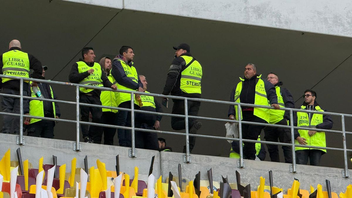 Imagini surprinse înainte de Dinamo - Rapid