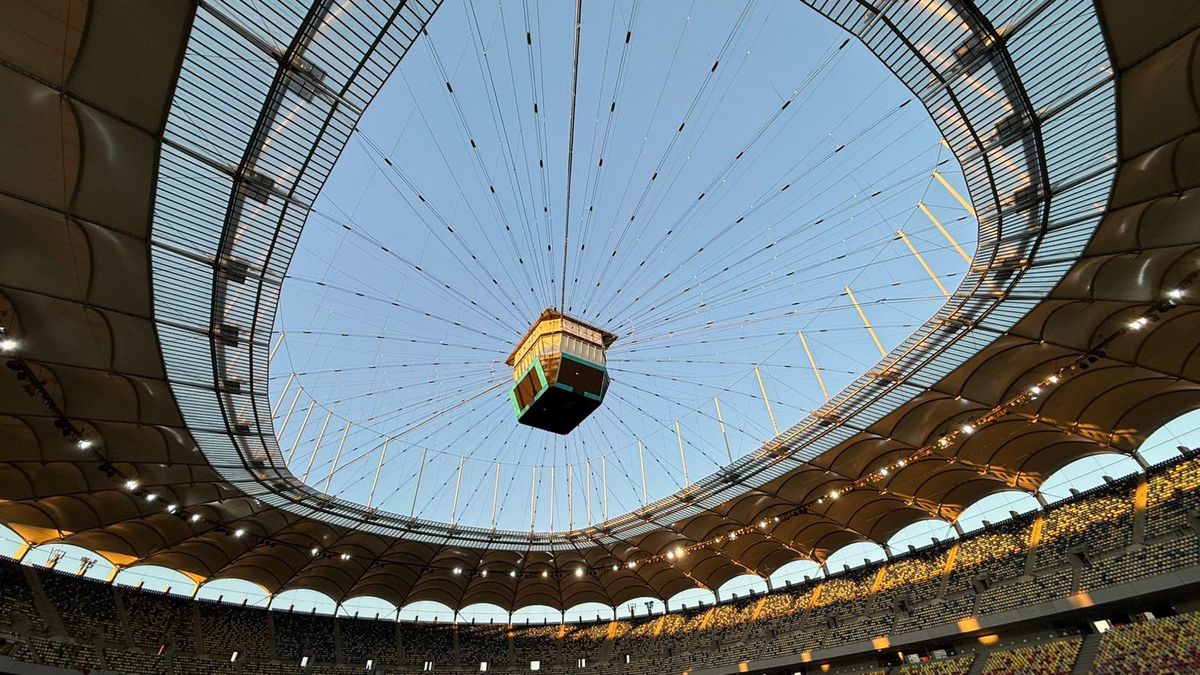 Imagini surprinse înainte de Dinamo - Rapid