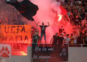 Dinamo, campioana amenzilor pentru incidente » Rapid, FCSB și o surpriză, în topul cluburilor sancționate