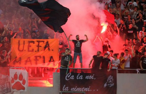 Dinamo, campioana amenzilor pentru incidente » Rapid, FCSB și o surpriză, în topul cluburilor sancționate