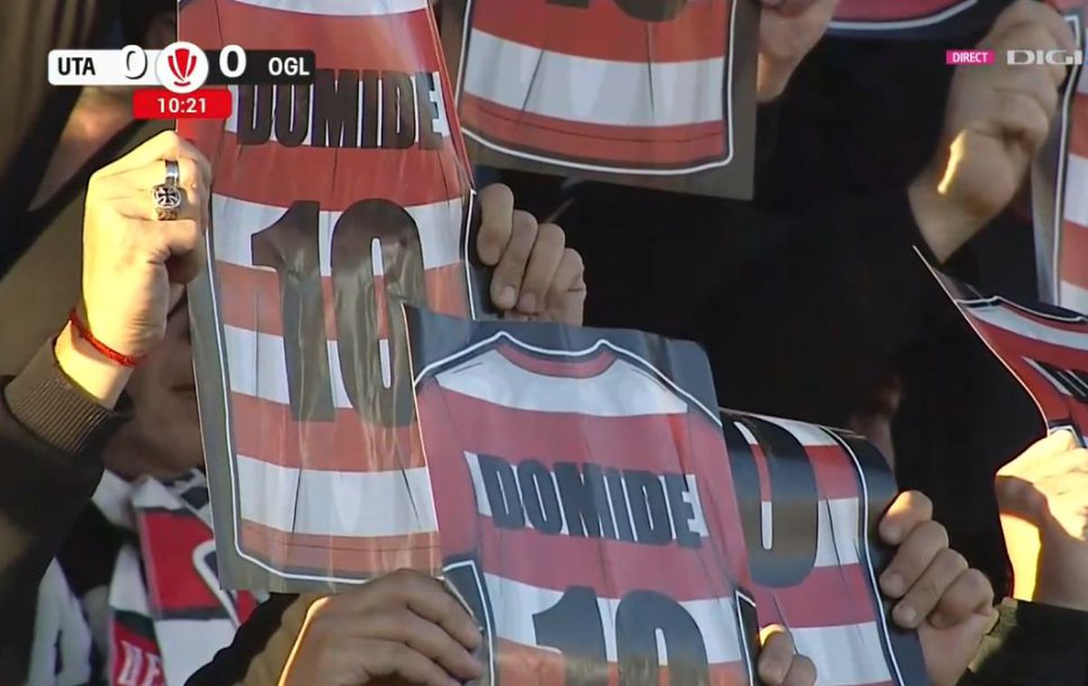 Moment special în cinstea lui Flavius Domide: UTA - Oțelul