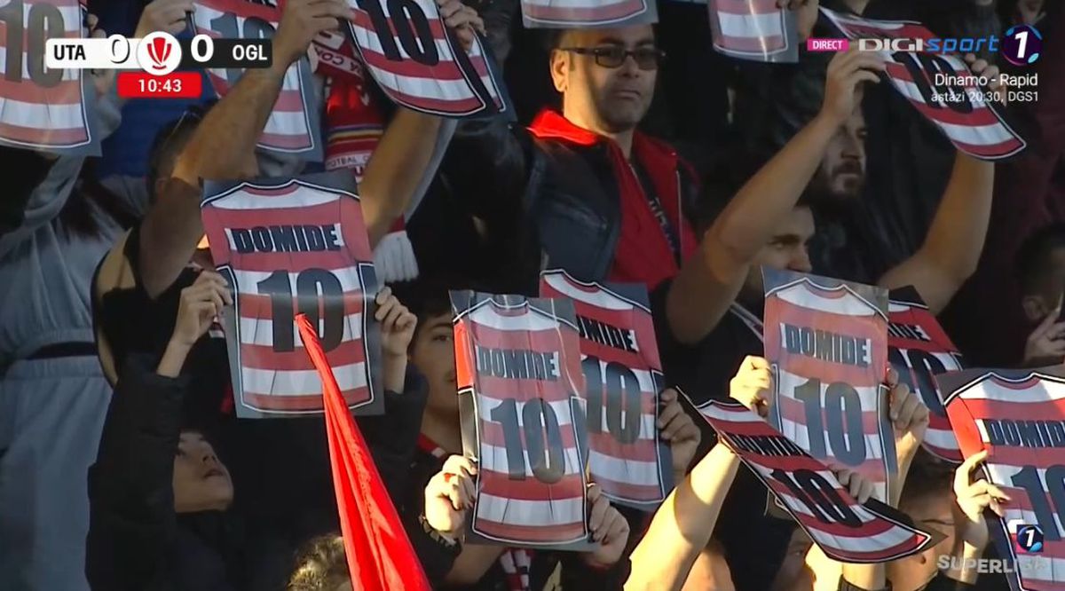 Moment special în cinstea lui Flavius Domide: UTA - Oțelul