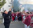 Internaționalul român a apărut în „corteo” rapidist condus de „Bocciu” la Arena Națională!