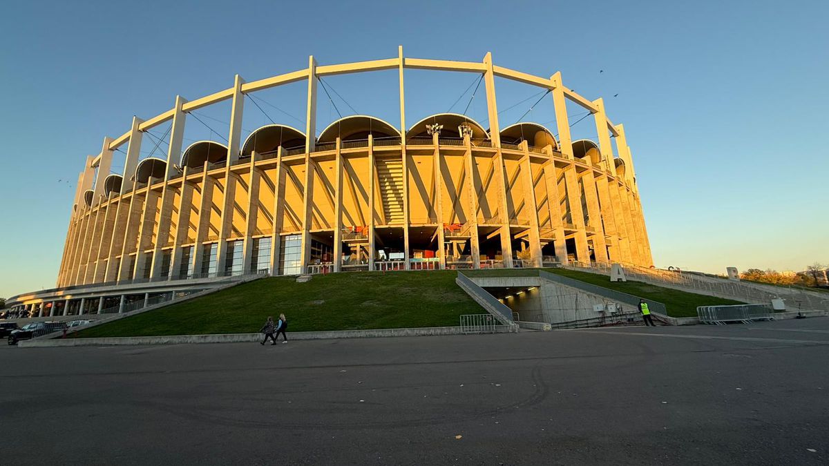 Imagini surprinse înainte de Dinamo - Rapid