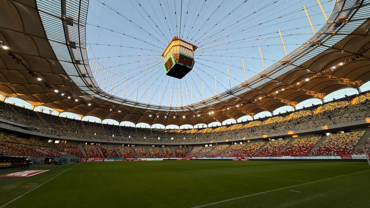 Imagini surprinse înainte de Dinamo - Rapid