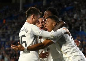 Real Madrid câștigă cu greu la Getafe, după un meci pe care gazdele l-au terminat în 9 oameni » Cum arată situația în fruntea clasamentului din Spania înainte de „El Clasico”