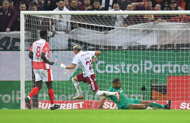 Dinamo nu o bate pe Rapid de 10 ani! Giuleștenii și-au anesteziat rivala cu două goluri dintr-un singur șut pe poartă!