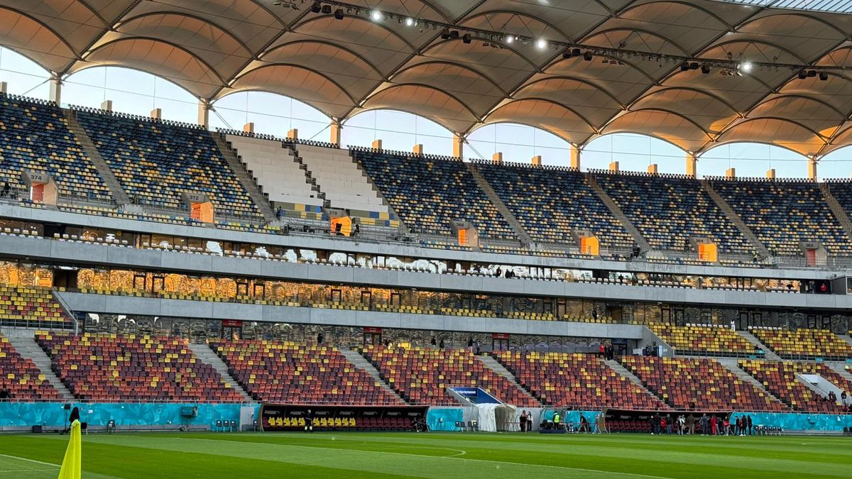 Imagini surprinse înainte de Dinamo - Rapid