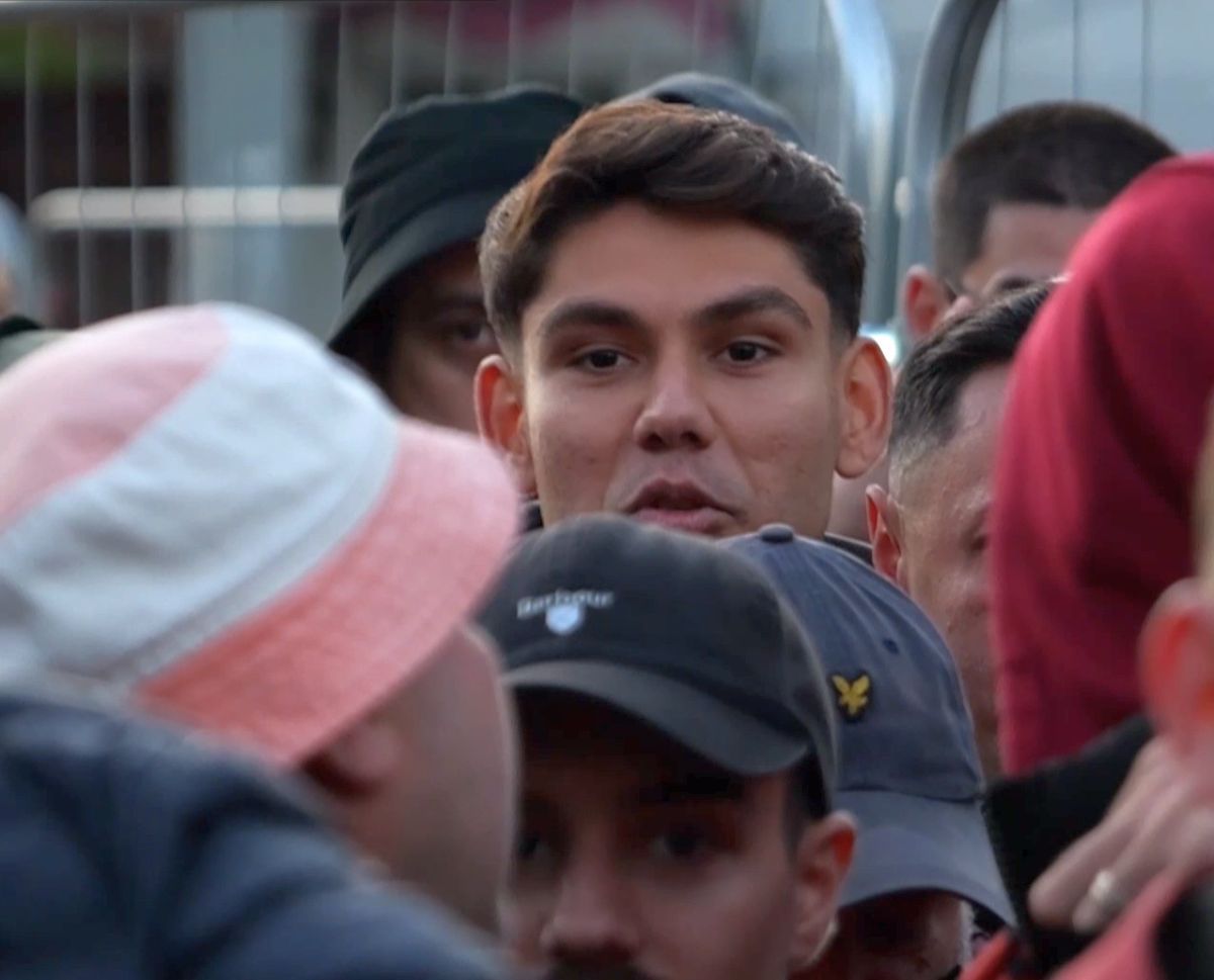 Internaționalul român a apărut în „corteo” rapidist condus de „Bocciu” la Arena Națională!