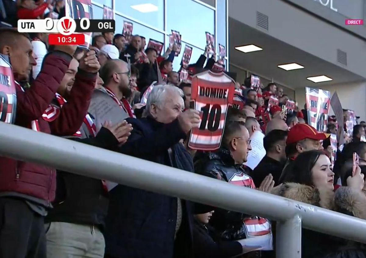 Moment special în cinstea lui Flavius Domide: UTA - Oțelul