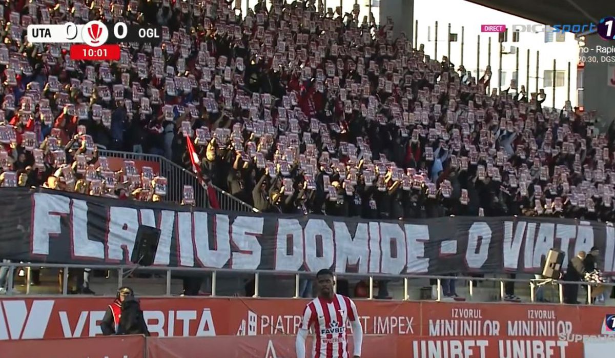 Moment special în cinstea lui Flavius Domide: UTA - Oțelul