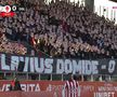 Flavius Domide, omagiat de un stadion întreg » Ce s-a întâmplat în minutul 10 din UTA - Oțelul