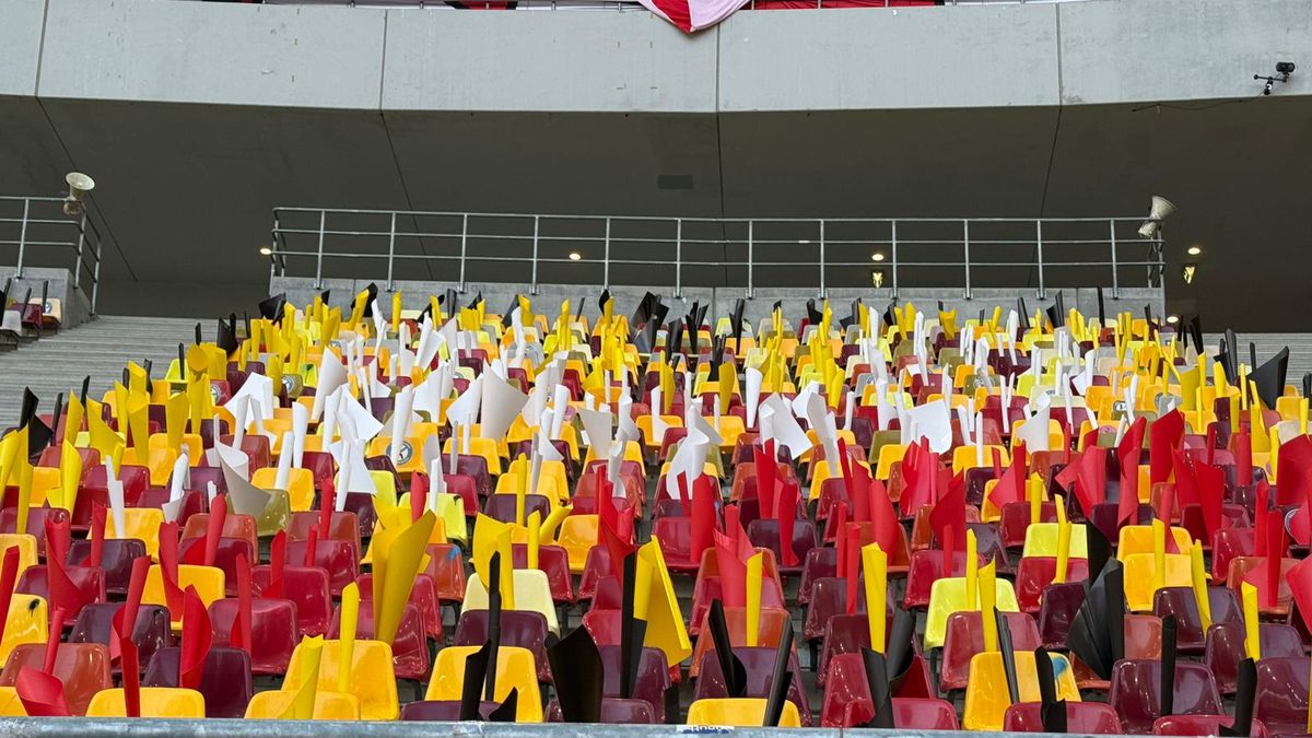 Imagini surprinse înainte de Dinamo - Rapid