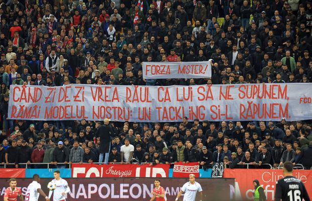 Momentul trecut cu vederea la Dinamo - Rapid » Omagiu emoționant pentru Cornel Dinu, în plină luptă cu depresia: „Când zi de zi vrea răul ca lui să ne supunem...”