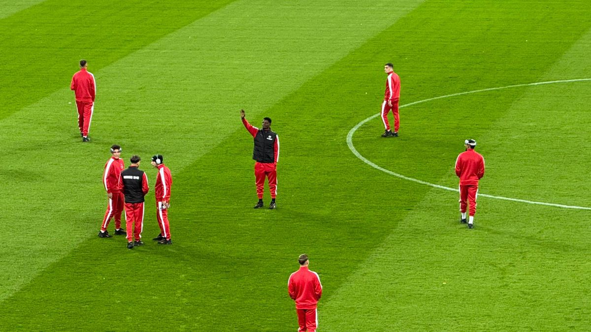 Imagini surprinse înainte de Dinamo - Rapid