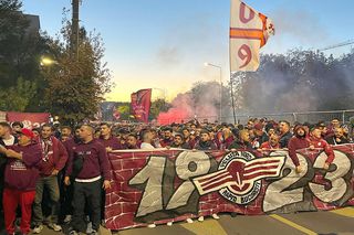 Internaționalul român a apărut în „corteo” rapidist condus de „Bocciu” la Arena Națională!