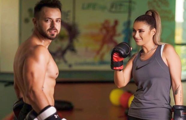 GALERIE FOTO Anamaria Prodan trece la profesioniști, după ce „l-a pansat” pe Dan Alexa :) » S-a apucat de box