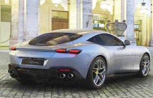 FOTO Noul Ferrari Roma: un supercar pe gustul lui James Bond