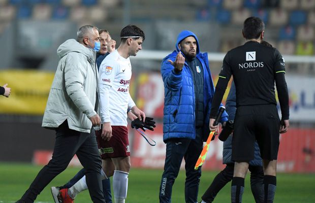 Fotbaliștii Chindiei au răbufnit după greșeala de arbitraj care i-a costat victoria cu Rapid: „Arbitrați corect! Nu e normal așa ceva”