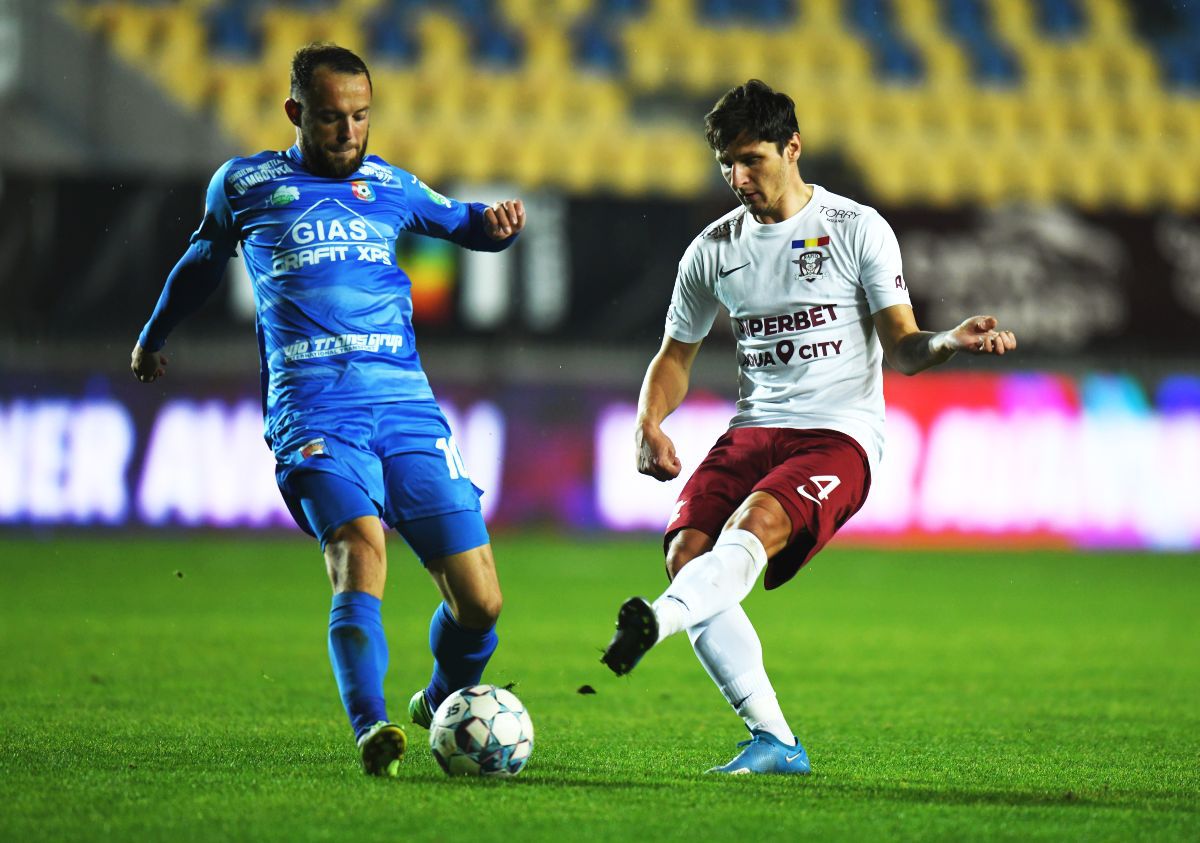 Săpunaru nu și-a menajat colegii după Chindia - Rapid: „Să ne fie rușine! Dacă suntem penibili... Vorbim ceva la vestiar, dar facem altceva”