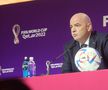 Conferință de peste o oră a lui Gianni Infantino la Doha: „Am simțit discriminarea când eram copil! Astăzi mă simt qatarez, arab, african, gay”