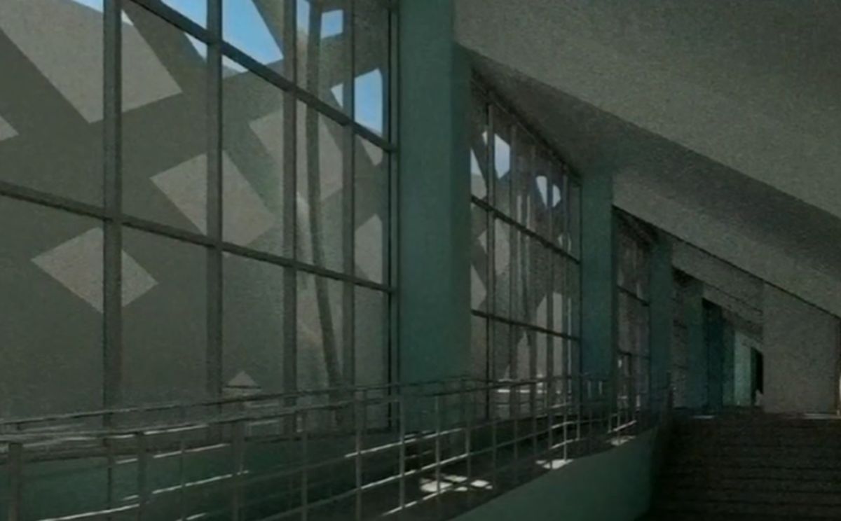 Stadion nou Botoșani - schiță