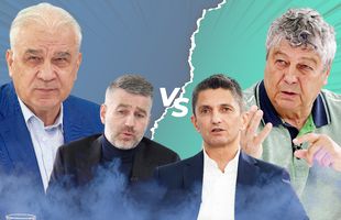 Rivalitatea antrenorilor Lucescu și Iordănescu, un duel la distanță din care fotbalul românesc a avut de câștigat
