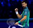 Jannik Sinner - Novak Djokovic 3-6, 3-6, finala Turneului Campionilor