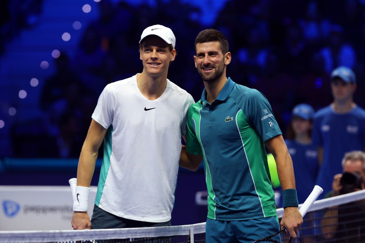 Jannik Sinner - Novak Djokovic 3-6, 3-6, finala Turneului Campionilor