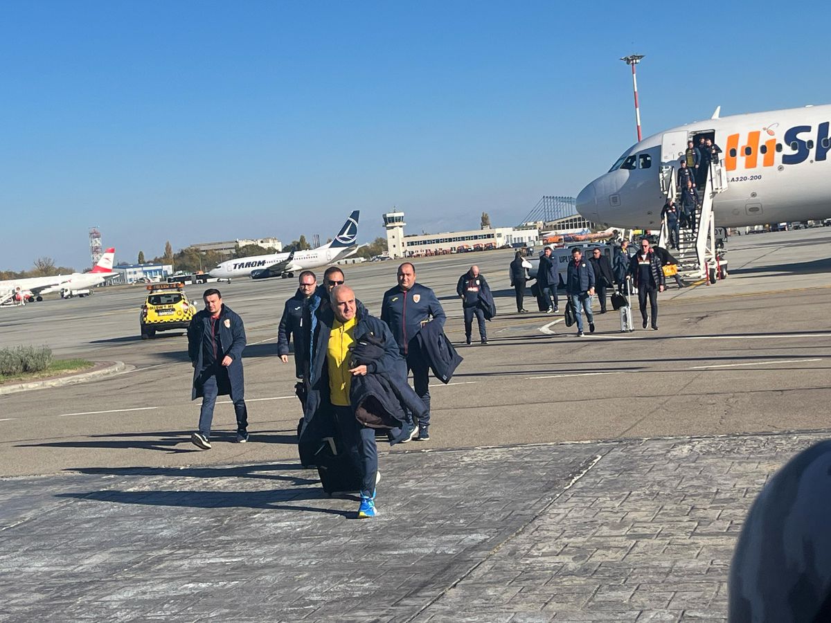 Naționala României a revenit în țară după meciul cu Israel