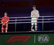 Max Verstappen și Sergio Perez, pe podium la Las Vegas în costume inspirate de ținutele lui Elvis Presley