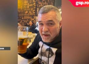 Doroftei s-a filmat în Canada cu berea în mână și a transmis un mesaj superb pentru „tricolori”: „Ne batem cu toată lumea!”