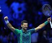 Jannik Sinner - Novak Djokovic 3-6, 3-6 » Nole a scris din nou istorie! A șaptea oară câștigător la Turneul Campionilor