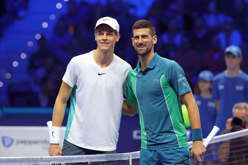 Novak Djokovic - Jannik Sinner // foto: Guliver/gettyimages