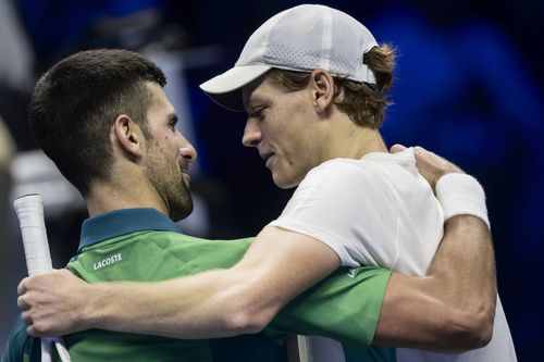 Novak Djokovic și Jannik Sinner FOTO Imago Images