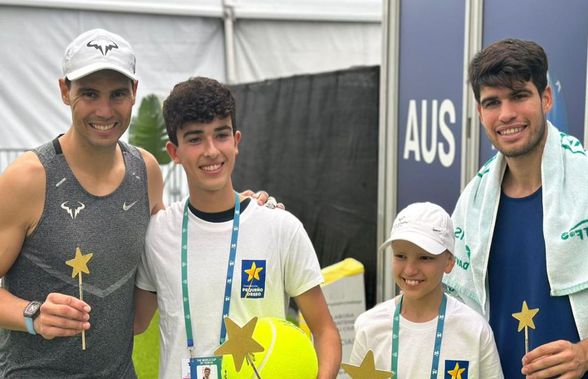 Gest superb al lui Rafael Nadal și Carlos Alcaraz, înaintea „sferturilor” din Davis Cup Finals » „Cel mai bun medicament”