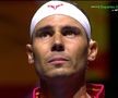 Rafael Nadal, în lacrimi înaintea meciului din Cupa Davis cu Olanda / Captură Twitter