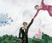 „Passegiatta” (Promenada) de Marc Chagall, 1917 // sursă foto: marcchagall.net