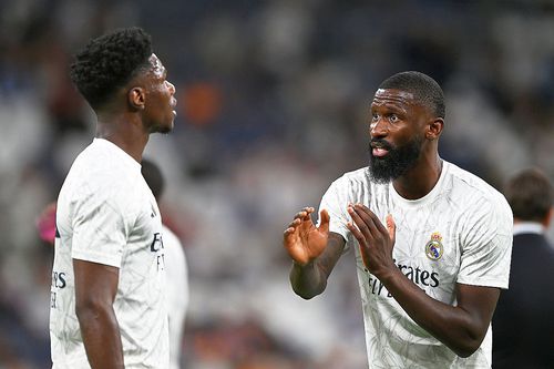 Aurelien Tchouameni, alături de Antonio Rudiger // foto: Guliver/gettyimages