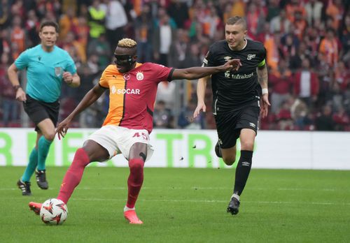 Victor Osimhen, în tricoul lui Galatasaray / Foto: Imago