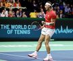 Rafael Nadal vs. Botic van de Zandschulp, primul meci al confruntării Spania-Olanda din sferturile Cupei Davis/Foto: Getty Images