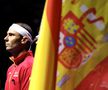 Rafael Nadal vs. Botic van de Zandschulp, primul meci al confruntării Spania-Olanda din sferturile Cupei Davis/Foto: Getty Images