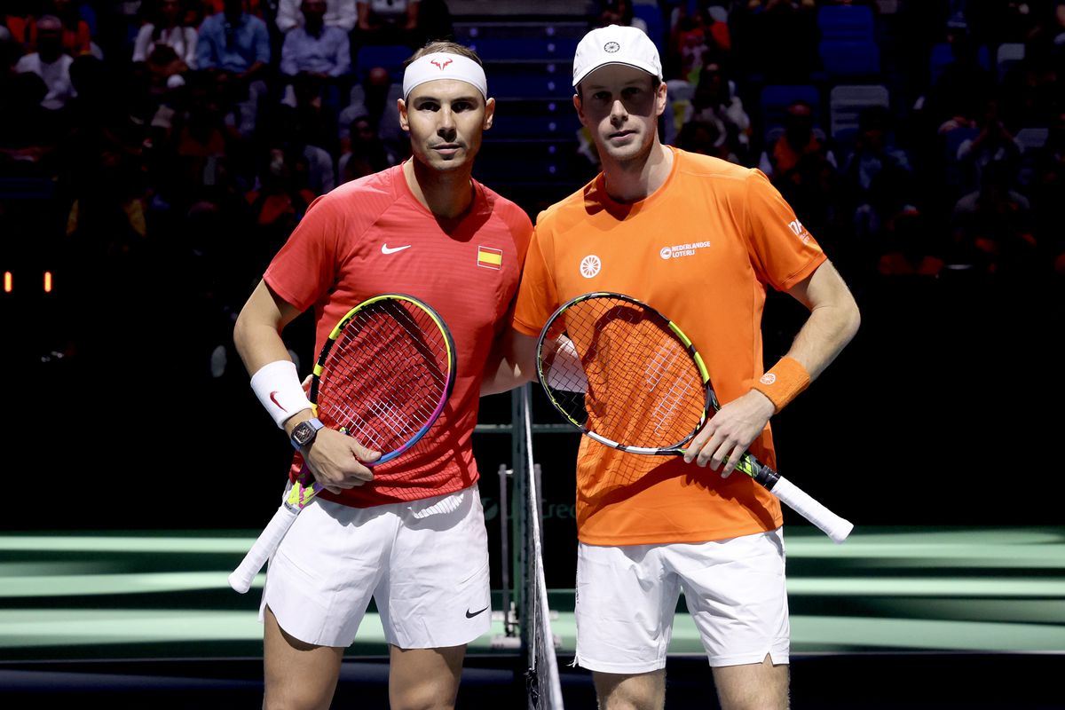 Rafael Nadal, învins în două seturi de Botic van de Zandschulp la Davis Cup Finals