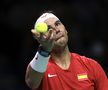 Rafael Nadal vs. Botic van de Zandschulp, primul meci al confruntării Spania-Olanda din sferturile Cupei Davis/Foto: Getty Images