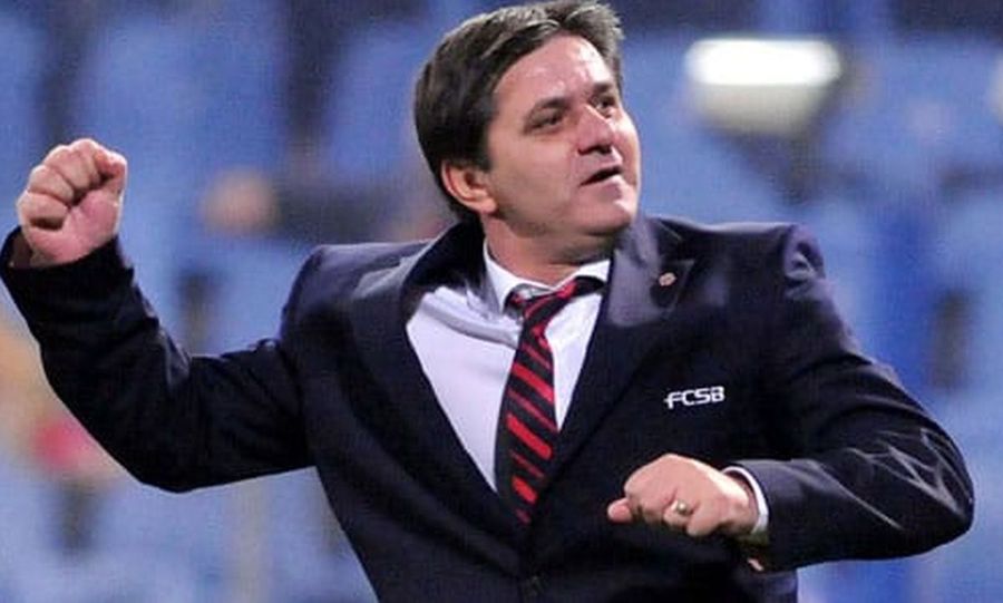 Marius Lăcătuș, în perioada în care o antrena pe FCSB Autogolurile lui Lăcătuș