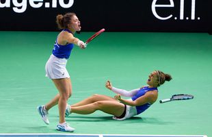 Italia revine în finala Billie Jean King Cup » Calificare dramatică în fața Poloniei, 2-1, decisă cu un serviciu din mână la minge de meci