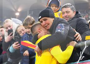 EMOȚIE! Imagine înduioșătoare la România - Cipru, surprinsă la final de fotoreporterul GSP